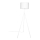 ByRydens - Grīdas lampa RINA 1xE27/5W/230V balta