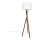 ByRydens - Grīdas stāvlampa VEGA 1xE27/5W/230V brūna/balta