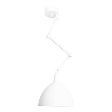 ByRydens - Griestu lampa ar stieni BAZĀRS 1xE27/5W/230V balta