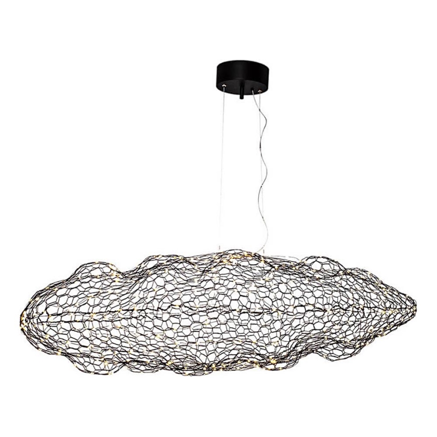 ByRydens - LED Lustra ar auklu HAYDEN LED/15W/230V melna