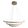 ByRydens - LED Lustra ar auklu TRIONE LED/45W/230V brūna d. 80 cm