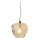 ByRydens - Lustra ar auklu BELLISSIMO 1xE27/8W/230V dūmakains/brūna d. 40 cm