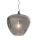 ByRydens - Lustra ar auklu BELLISSIMO 1xE27/8W/230V dūmakains/melna d. 40 cm