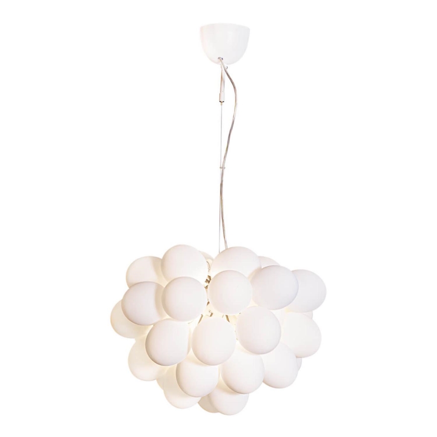 ByRydens - Lustra ar auklu GROSS 8xG9/4W/230V balta d. 50 cm