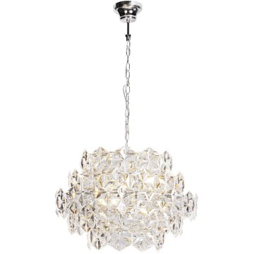 ByRydens - Lustra ar ķēdi MONARQUE MINI 3xE14/8W/230V, caurspīdīga