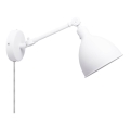 ByRydens - Sienas gaismeklis BAZAR 1xE27/5W/230V balts