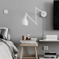 ByRydens - Sienas lampa BAZAR 1xE27/5W/230V balta
