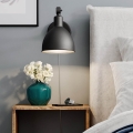 ByRydens - Sienas lampa BAZĀRS MINI 1xE27/5W/230V melna