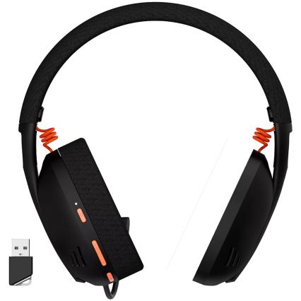 Canyon - Bezvadu austiņas ar mikrofonu 400 mAh melna