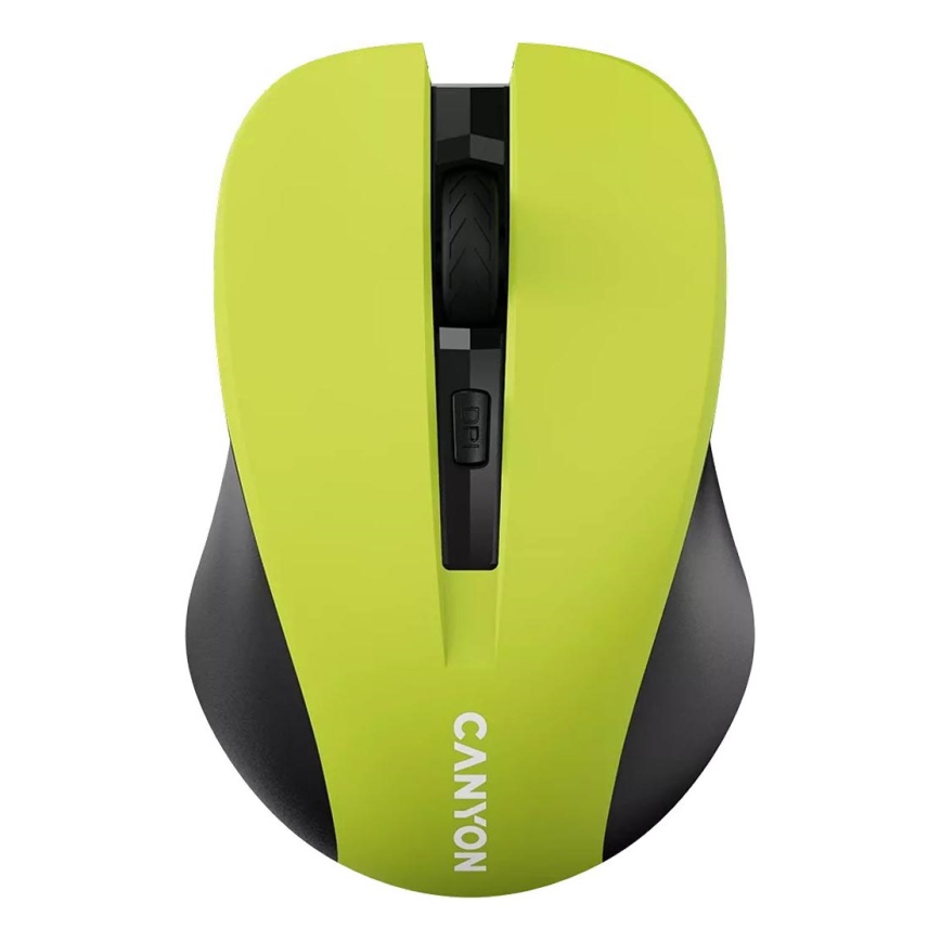 Canyon - Bezvadu pele 800/1000/1200 DPI 2xAAA dzeltena