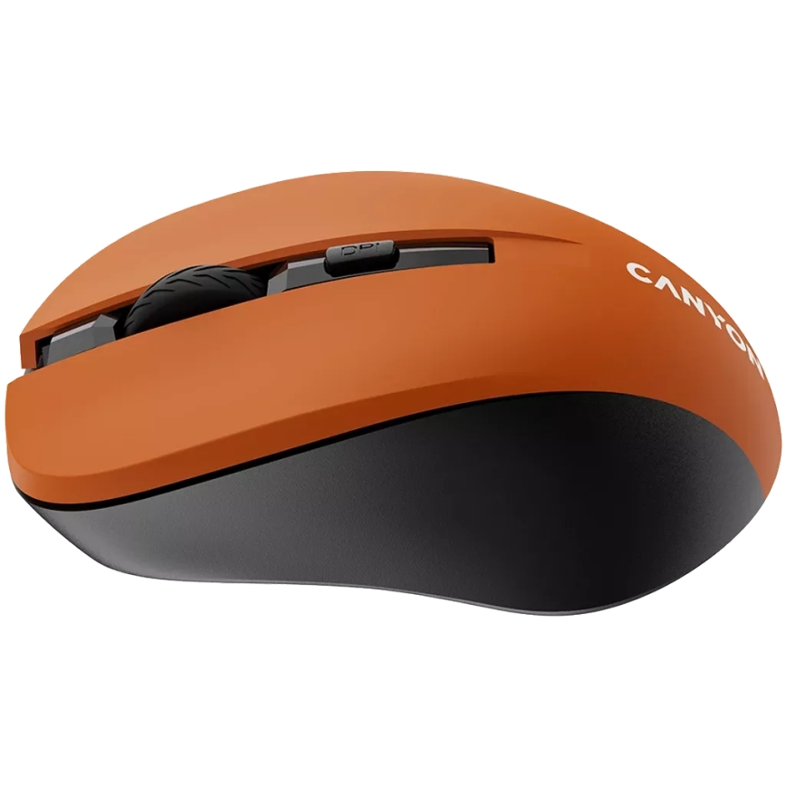 Canyon - Bezvadu pele 800/1000/1200 DPI 2xAAA oranža