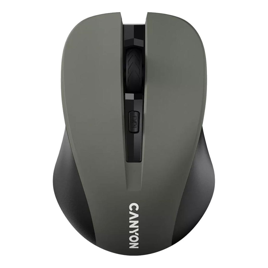 Canyon - Bezvadu pele 800/1000/1200 DPI 2xAAA pelēka