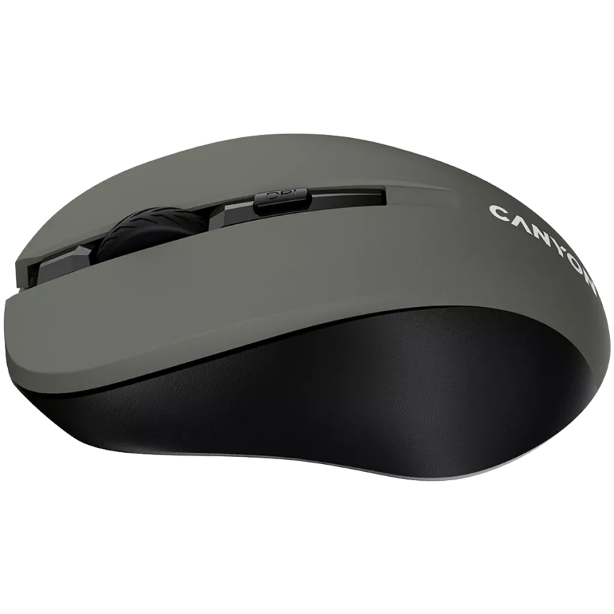 Canyon - Bezvadu pele 800/1000/1200 DPI 2xAAA pelēka