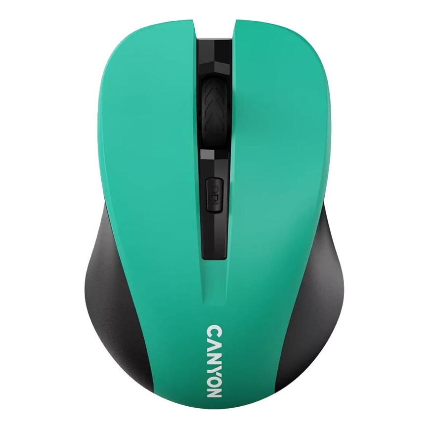Canyon - Bezvadu pele 800/1000/1200 DPI 2xAAA zaļa