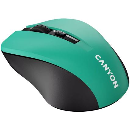 Canyon - Bezvadu pele 800/1000/1200 DPI 2xAAA zaļa