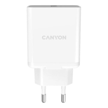 Canyon - Lādēšanas adapteris 1xUSB/230V