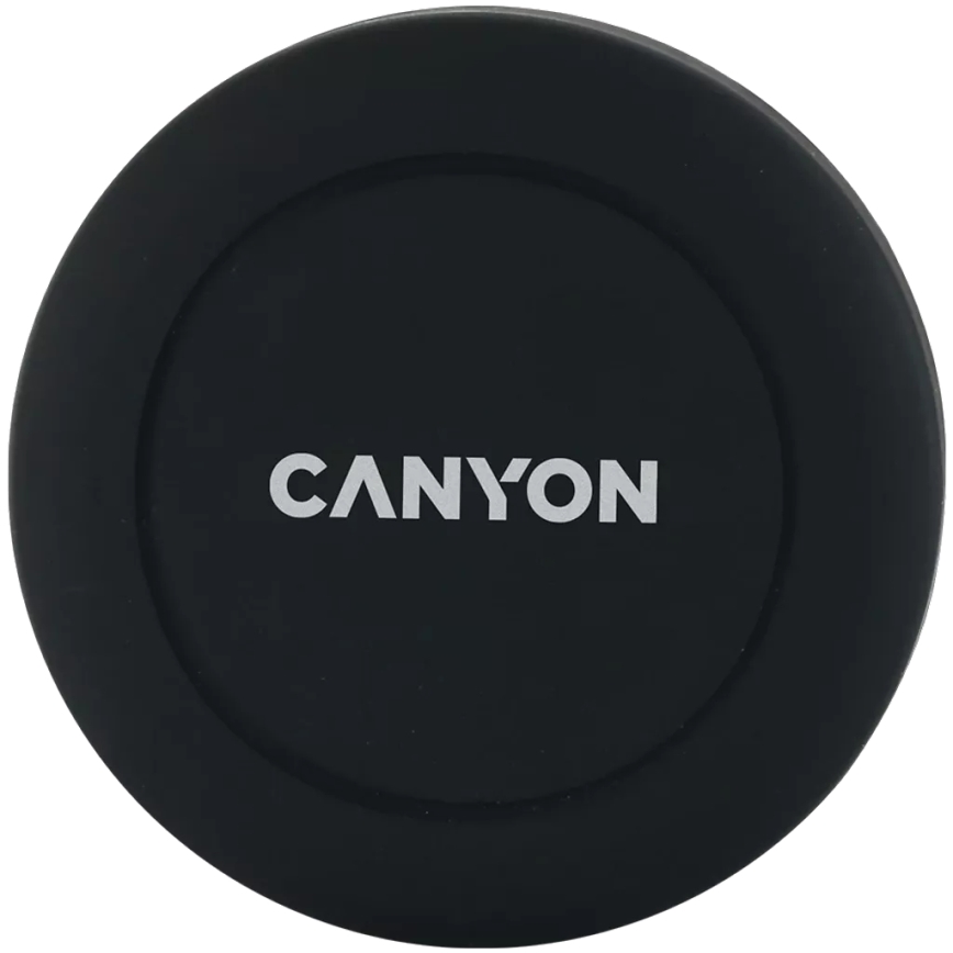 Canyon - Magnētiskais telefona turētājs automašīnai apaļa melna
