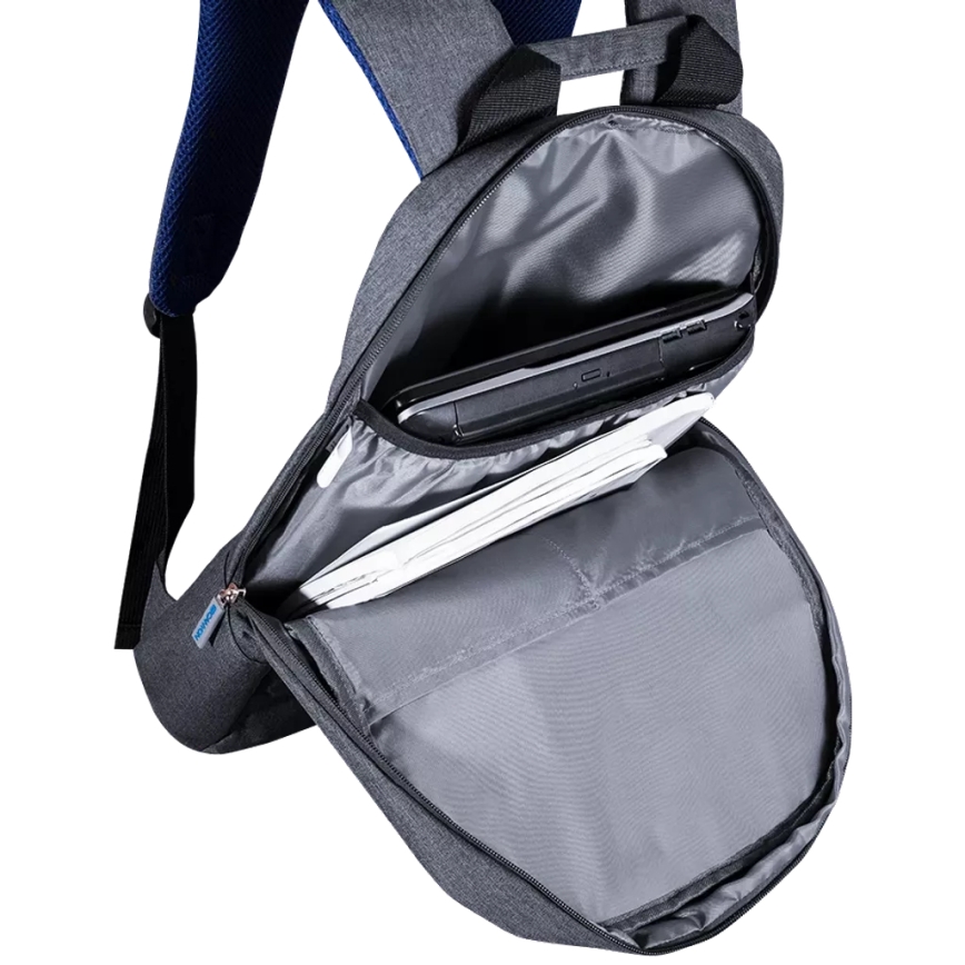 Canyon - Portatīvā datora mugursoma 12l 15,6 pelēka