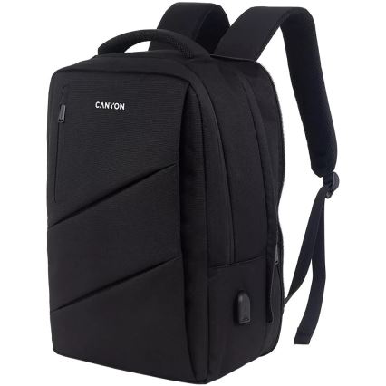Canyon - Portatīvā datora mugursoma 15.6" melna