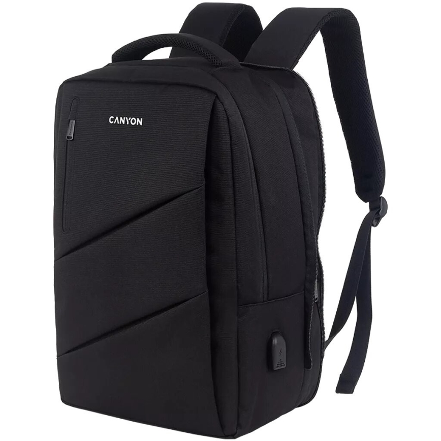 Canyon - Portatīvā datora mugursoma 15.6" melna