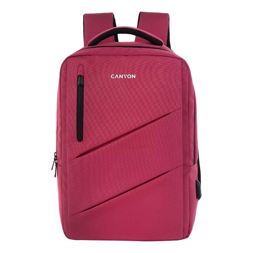 Canyon - Portatīvā datora mugursoma 15.6" rozā