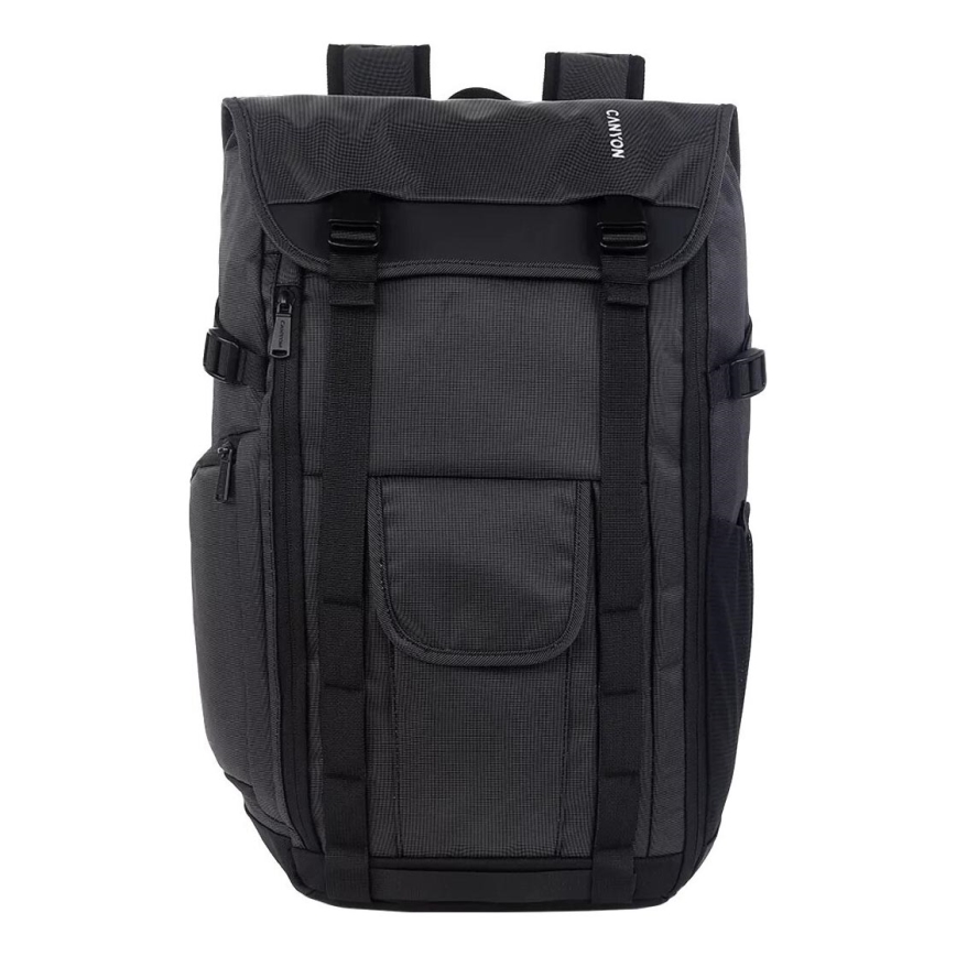 Canyon - Portatīvā datora mugursoma 15 l 15,6" melna