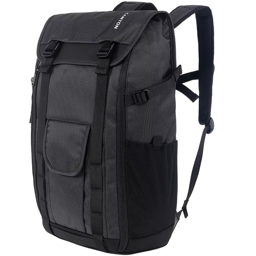Canyon - Portatīvā datora mugursoma 15 l 15,6" melna