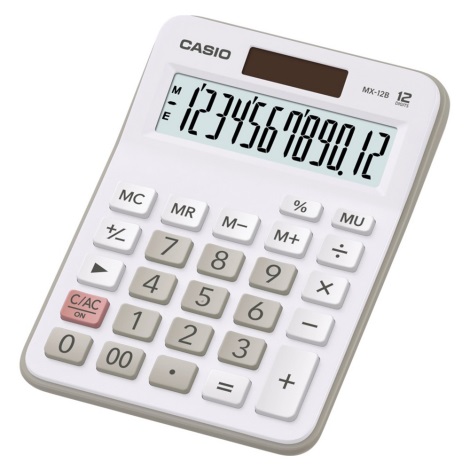 Casio - Galda kalkulators 1xLR1130 sudraba