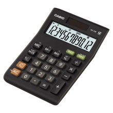 Casio - Galda kalkulators 1xLR54 melns