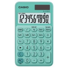 Casio - Kabatas kalkulators 1xLR54 tirkīza