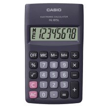 Casio - Kabatas kalkulators 1xLR6 pelēks