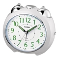 Casio - Modinātāja pulkstenis 1xLR14 balta/spīdīgi hromēts