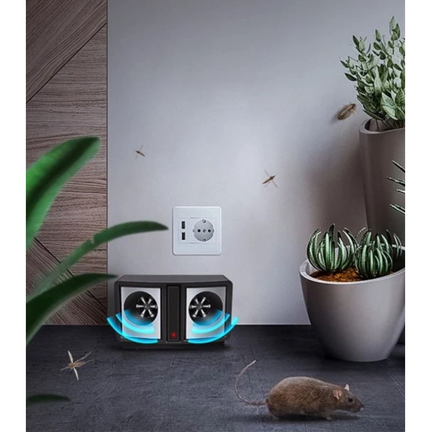 Caunu un grauzēju atbaidītājs 1,5W/230V