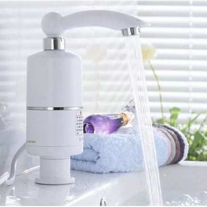 Caurplūdes ūdens sildītājs 3000W/230V balta