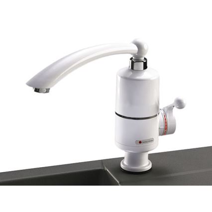 Caurplūdes ūdens sildītājs 3000W/230V balta