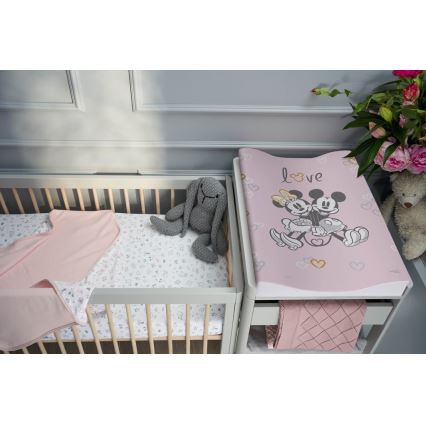 CebaBaby - Pārtinamā virsma COSY DISNEY 50x70 cm rozā