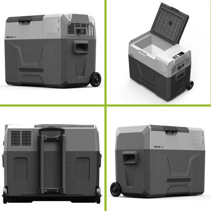 Ceļojumu ledusskapis ar LCD ekrānu 40 l 230V/12V/24V melna