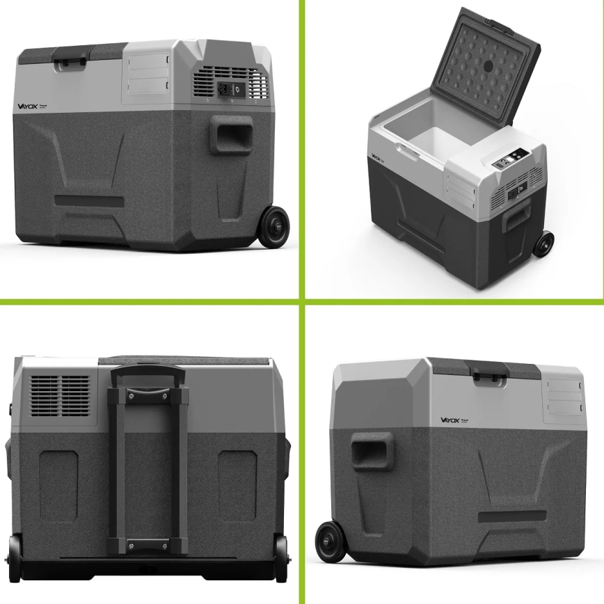 Ceļojumu ledusskapis ar LCD ekrānu 40 l 230V/12V/24V melna