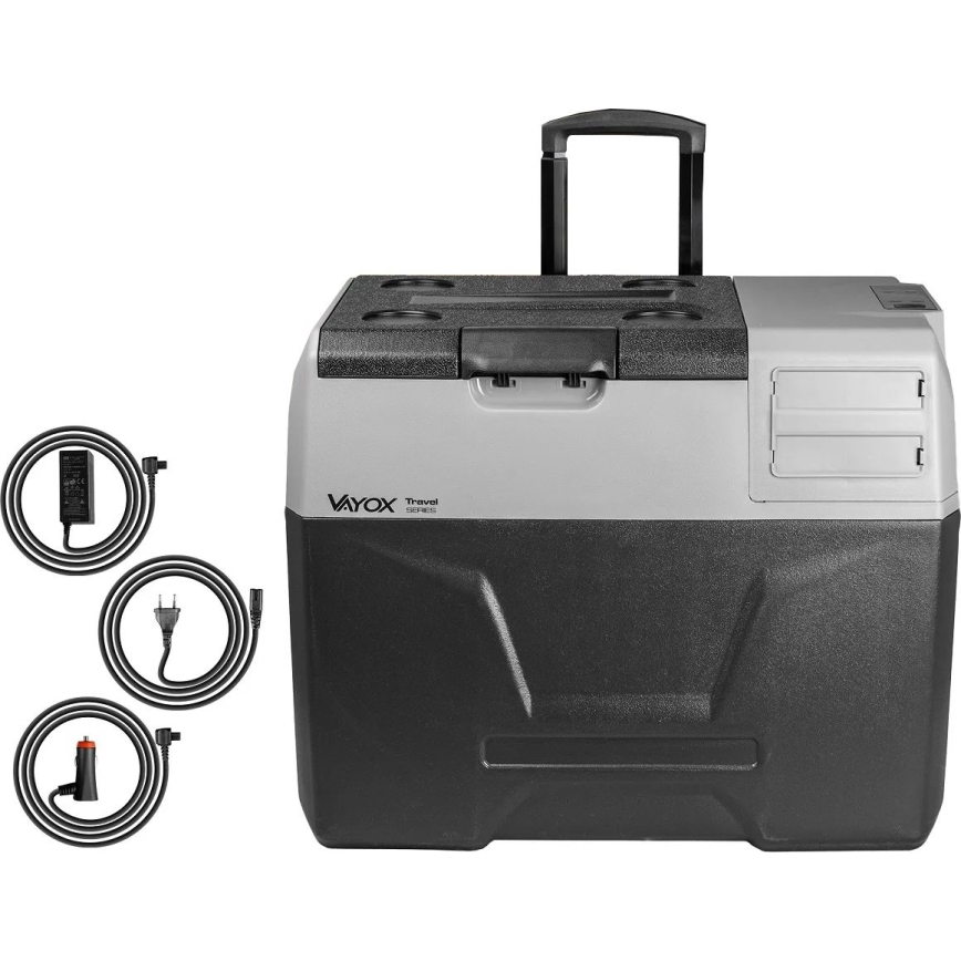 Ceļojumu ledusskapis ar LCD ekrānu 40 l 230V/12V/24V melna