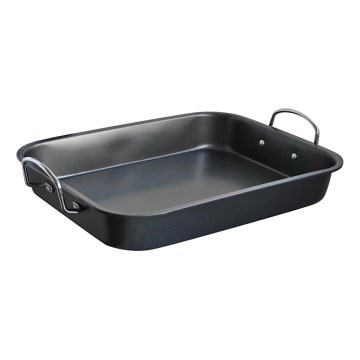 Cepamais trauks ar rokturiem TORO 37x4x29 cm, melns
