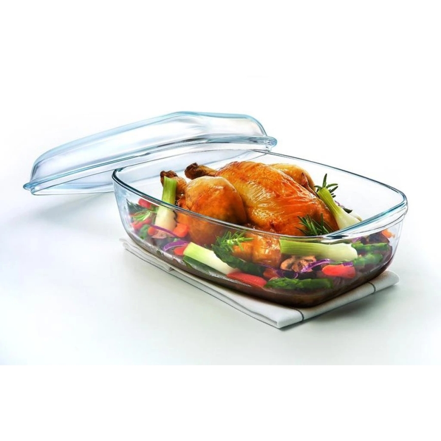 Cepamtrauks ar vāku PYREX 6,7 l