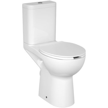 Cersanit K11-0221 - Bezbarjeras stāvošais WC ETIUDA keramika/balts