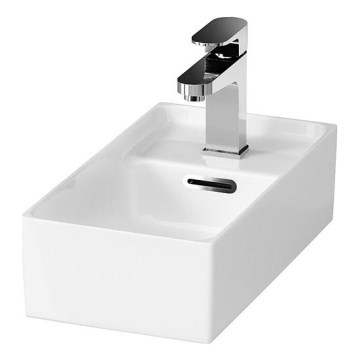 Cersanit K114-004 - Izlietne uz virsmas CREA 22x40 cm keramika/spīdīgi balta