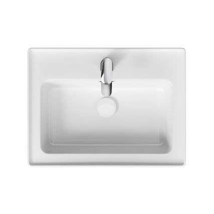 Cersanit K114-006 - Iebūvējama izlietne CREA 44,5x60 cm keramika/glancēta balta
