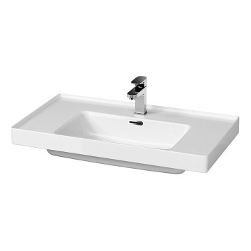 Cersanit K114-017 - Iebūvējamais izlietne CREA 44,5x80,5 cm keramika/spīdīgi balta