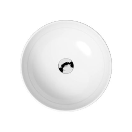 Cersanit K116-048-ECO - MODUO uz virsmas montējamā izlietne Ø 40 cm, keramiska, spīdīgi balta