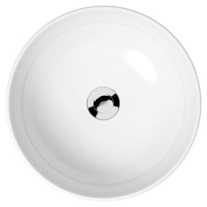 Cersanit K116-048 - MODUO virsmas izlietne, diametrs 40 cm, keramika/spīdīgi balta