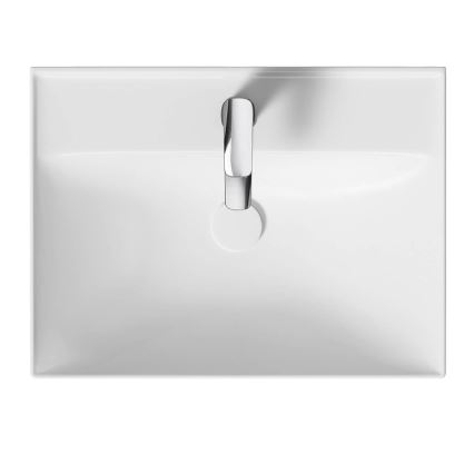 Cersanit K120-009 - Iebūvējamā izlietne LARGA 45,5x60,5 cm keramika/glancēta balta