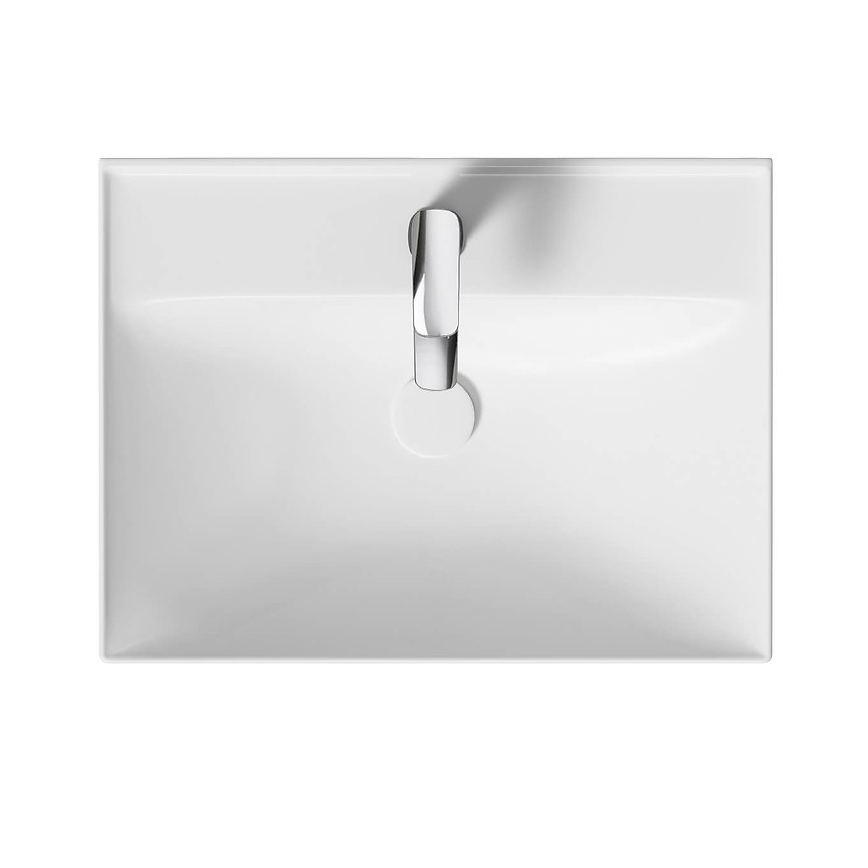 Cersanit K120-009 - Iebūvējamā izlietne LARGA 45,5x60,5 cm keramika/glancēta balta