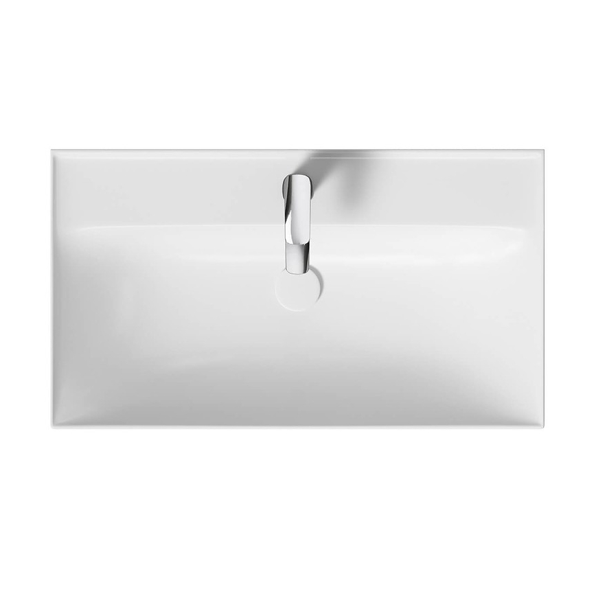 Cersanit K120-010 - Iebūvējamā izlietne LARGA 46x80,5 cm keramika/spīdīgi balta